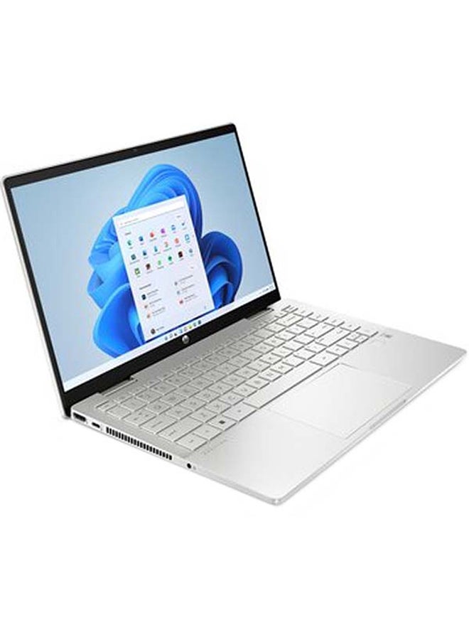 HP - Pavilion x360 14EK0021NE 2-in-1 Convertible Laptop With 14-Inch Display, Core i5 Processor/8GB RAM/512GB SSD/Windows 11 English/Arabic Silver - Image 1