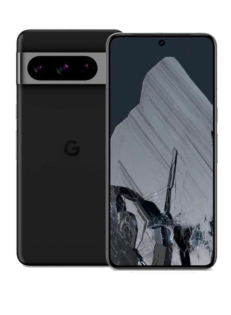 Google - Pixel 8 Pro 5G | Unlocked Dual Sim (nano-Sim, eSim) | 6.7-Inch Android Smartphone (128Gb + 12Gb Ram, Obsidian) - Image 1