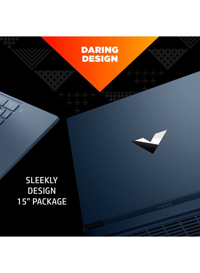 HP - Victus Gaming (Upgraded Version) Laptop With 15.6-Inch Display, Core i5 Processor/8GB RAM/512GB SSD/4GB Nvidia Geforce RTX 3050 Graphics Card/Windows 11 English Blue - Image 1