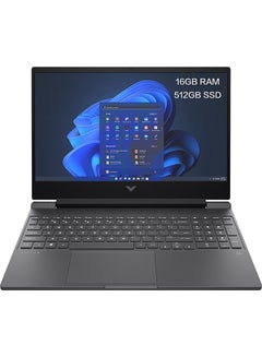 HP Newest Victus Gaming (Upgraded Version) Laptop With 15.6-Inch FHD Display, Core i7-12650H Processor/16GB RAM/512GB SSD/4GB NVIDIA RTX 3050Ti Graphics Card/Windows 10 Pro English Mica Silver  - Image 1