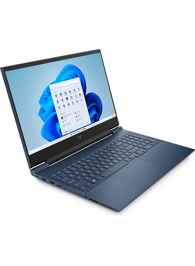 HP - Victus Gaming (Upgraded Version) Laptop 16-d1020ne (Upgraded Version) Laptop With 16.1-Inch FHD Display, Core i7-12650H Processor/16GB RAM/512GB SSD/6GB Nvidia Geforce RTX 3060 Graphics Card/Windows 11 English/Arabic Blue - Image 1
