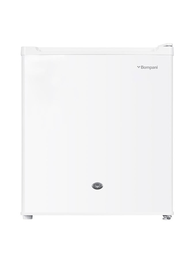 Bompani 47L Single Door Refrigerator, Defrost Fridge Freezer With Smart Sensor And Humidity Control With 1 Year Full And 5 Year Compressor Warranty - BR64 White 