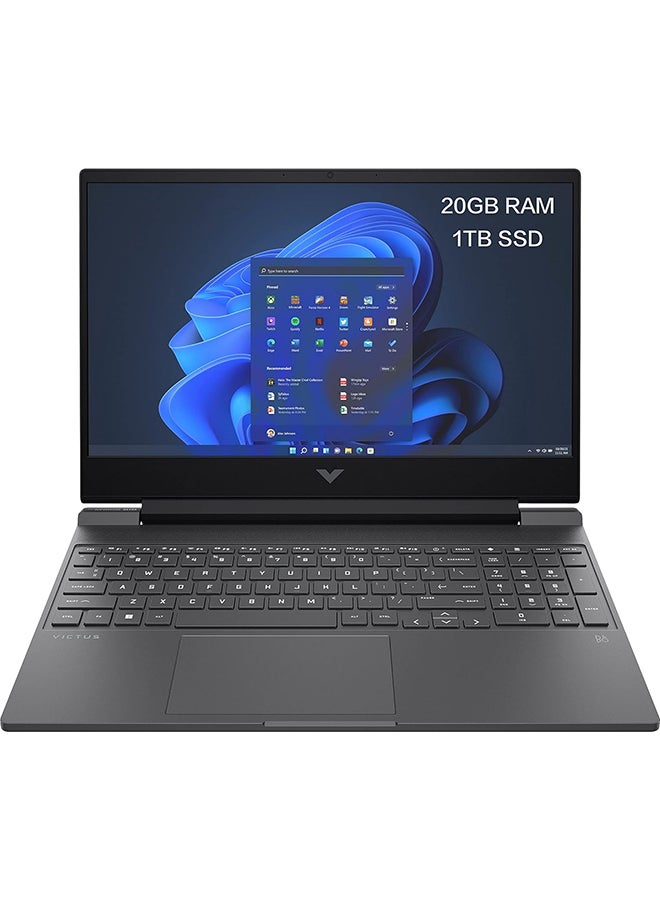 HP - Victus Gaming (Upgraded Version) Laptop With 15.6-Inch FHD Display, Core i7-12650H Processor/20GB RAM/1TB SSD/4GB NVIDIA RTX 3050Ti Graphics Card/Windows 11 Home English Mica Silver - Image 1