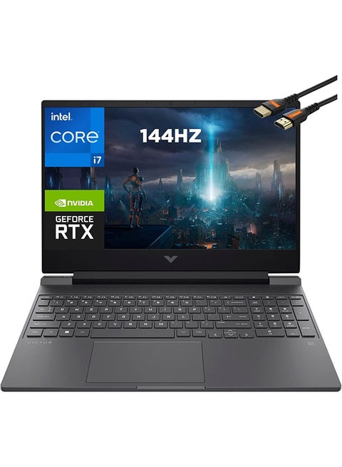 Victus Gaming (Upgraded Version) Laptop 15.6-Inch Display, Core i7-12650H Processor/16GB RAM/512GB SSD/4GB NVIDIA GeForce RTX 3050 Ti Graphics Card/Windows 11 Home English Grey