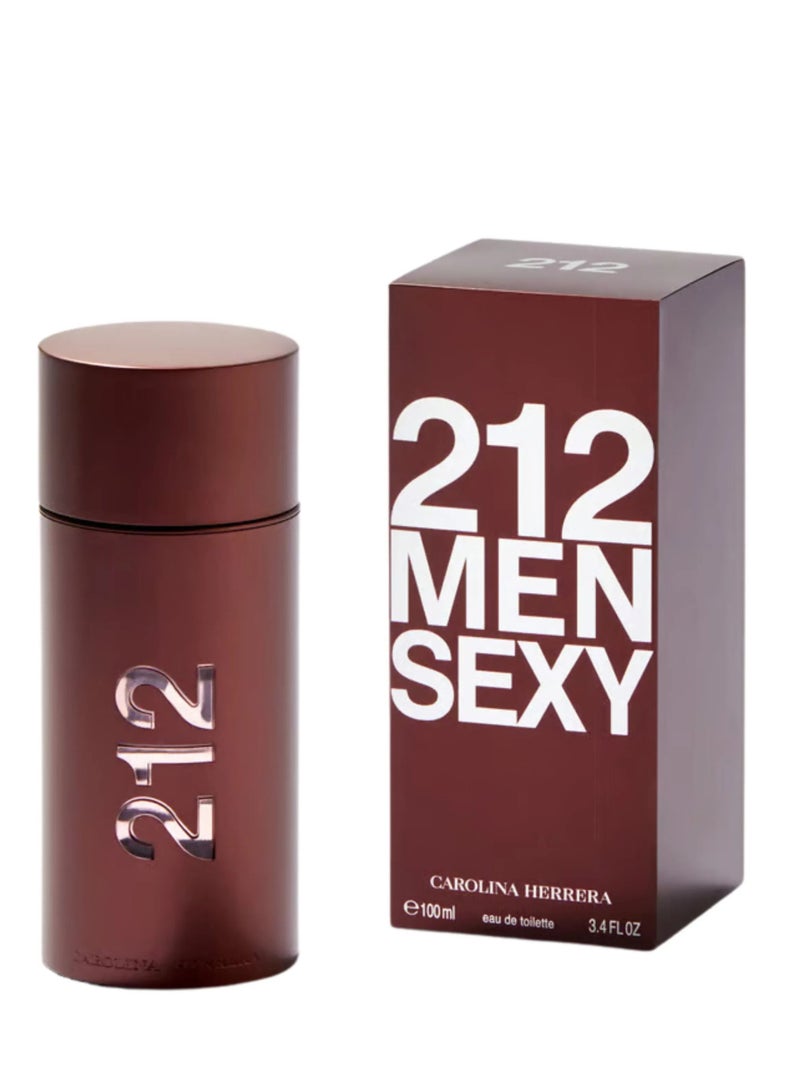 CAROLINA HERRERA 212 Sexy Men EDT For Men 100 - 119 Mlml - Image 1