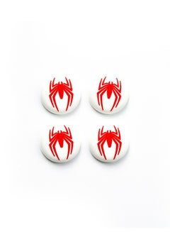Alpha X 4-Piece Performance Thumbstick Grip SpiderMan Theme Set for PS4/PS5 Controllers  - Image 2