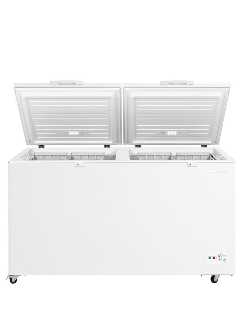 دايو Chest Freezer 508 Liters 624.88 kW DW-DCF-677W Silver  - Image 1