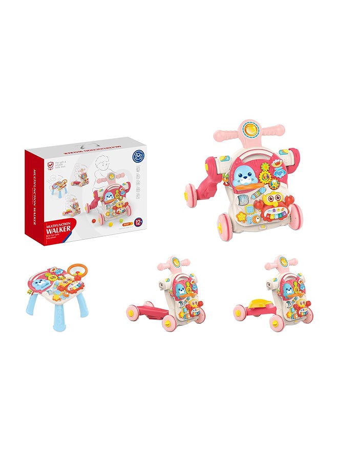 HUANGER Educational Musical Baby 4 In 1 Multi Function Baby Walker With Light And Music - Image 1