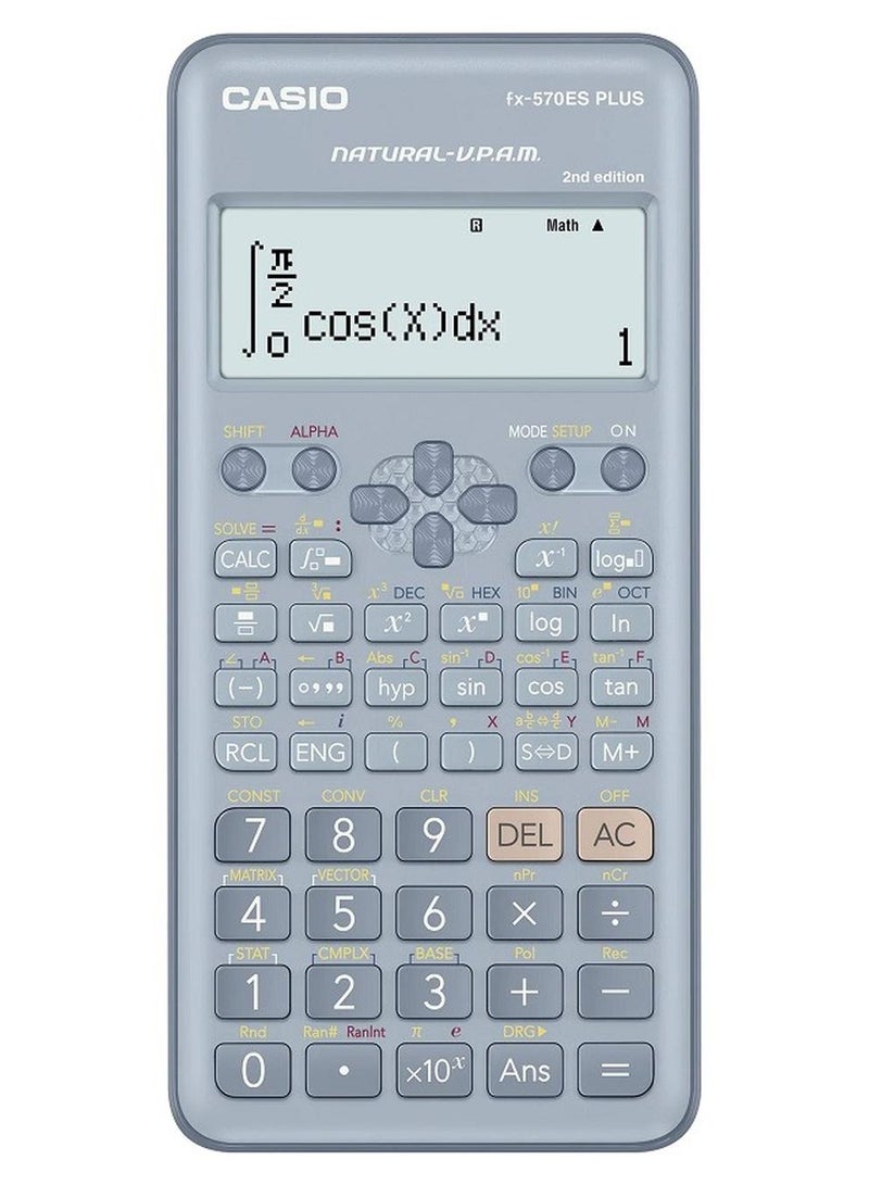 CASIO FX-570ESPLUS2BUWDT Casio Standard Scientific Calculators Blue