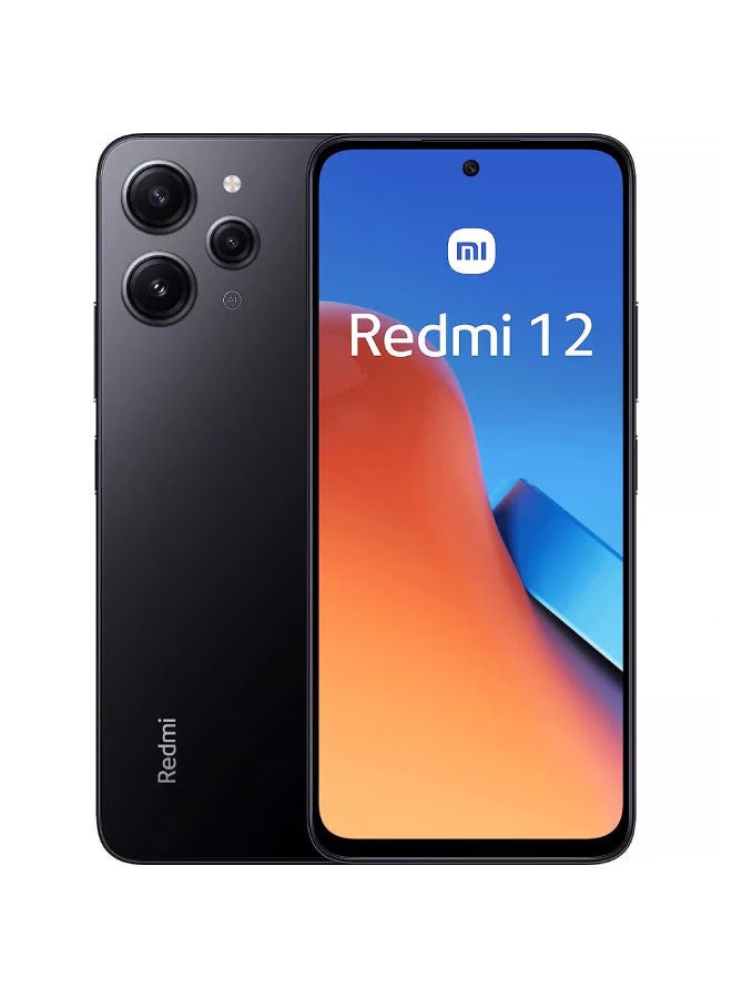 Redmi 12 Dual SIM Midnight Black 8GB RAM 256GB 4G-Middle East Version - pnsku/N70015943V/45/_/1706434499/93f4fd3d-a97c-4aa8-9d43-5c2a770ed034