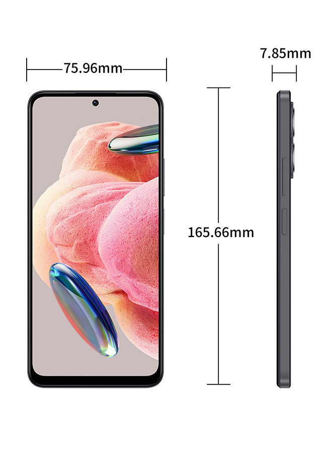 Redmi Note 12 Dual SIM Onyx Gray 6GB RAM 128GB 4G-Middle East Version
