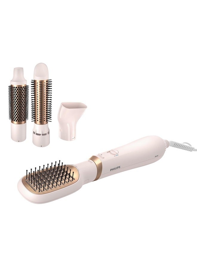 Philips Airstyler 2 In 1 Dryer  Styler 800W 3 Settings Pink/Gold  - Image 1