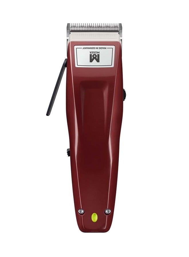 MOSER Cordless 3Pin Clipper Burgundy Multicolour  - Image 1