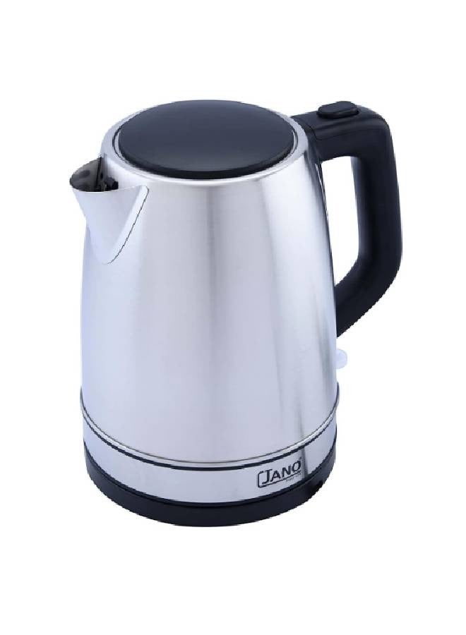 جانو غلاية كهربائية ستانلس ستيل 1.7 لتر 2200 واط E03214 فضي - Image 2