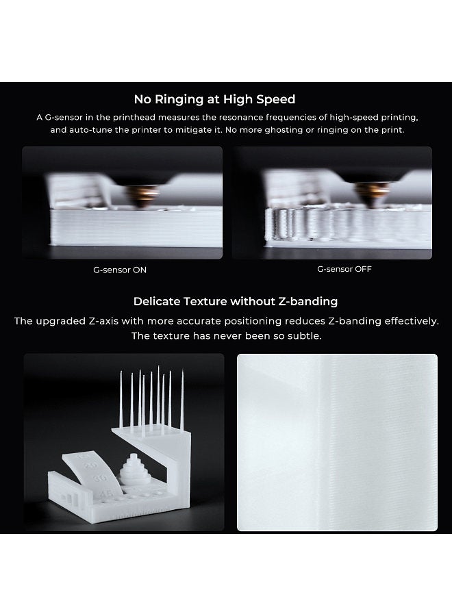 Creality 3D - K1 3D Printers 600Mm/s High Speed With 4.3'' Color Touchscreen Dual-Gear Direct Extruder Printing 220*220*250Mm Size With Speedy OS And Hardware 18W Auxiliary Fan Flexible Build Plate Fast To Heat Up Black - Image 1