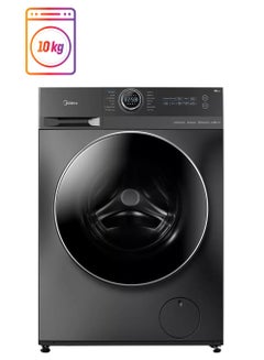 Midea Frontload Washing Machine 14 Programs WiFi 10 kg MF200W100W/T-SA Titanium  - Image 1