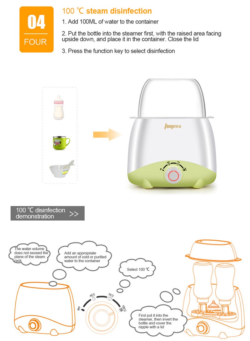 Kidle Automatic Constant Temperature Milk Regulator, Warmer, Sterilizer, Two In One  - Image 5