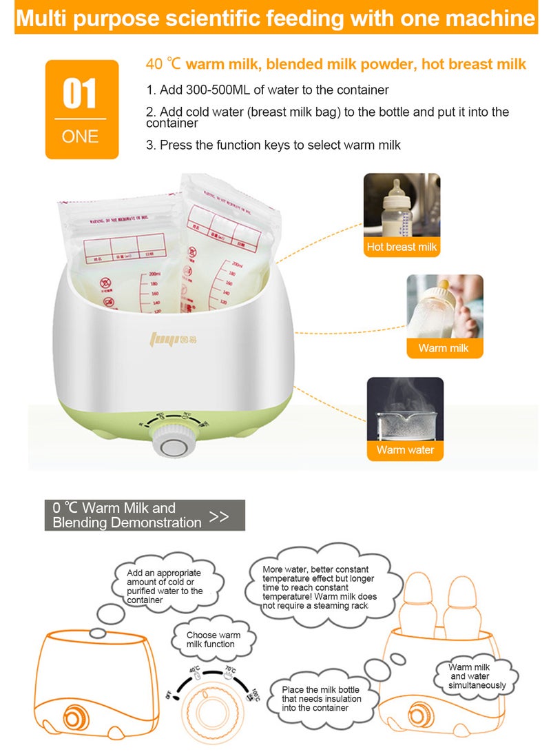 Kidle Automatic Constant Temperature Milk Regulator, Warmer, Sterilizer, Two In One  - Image 2