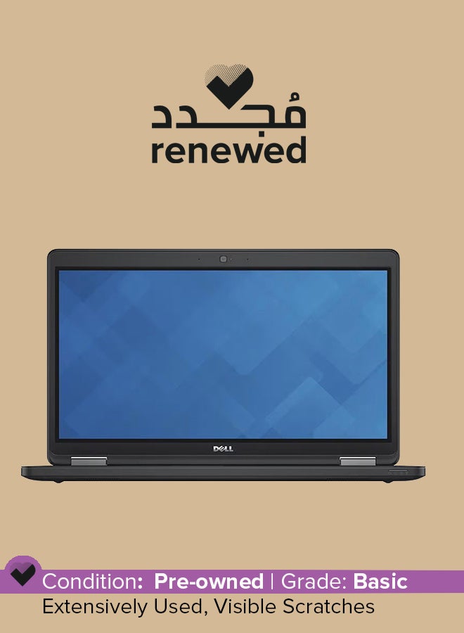 DELL Renewed - Latitude E7280 Laptop With 12.5-inch HD Display,Core i5 Processor/6th Gen/8GB RAM/256GB SSD/Intel HD Graphics English Black 