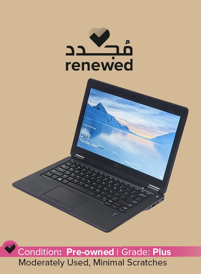 DELL Renewed - Latitude E7270 (2016) Laptop With 12.5-Inch Display, Intel Core i7 Processor/6th GEN/8GB RAM/256GB SSD/520 Integrated HD Graphics English Black  - Image 1