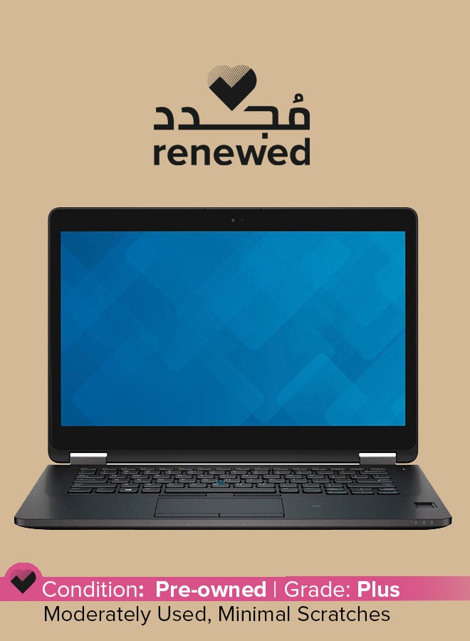 DELL Renewed - Latitude E7470 (2016) Laptop With 14-Inch Display, Intel Core i5 Processor/6th Gen/8GB RAM/256GB SSD/1.74GB Intel HD Graphics 520 English Black  - Image 1