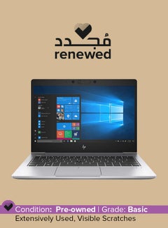 إتش بي تم تجديده - كمبيوتر محمول للأعمال 830 G6 بشاشة مقاس 12.5 بوصة ومعالج إنتل كور i7/الجيل الثامن/ذاكرة وصول عشوائي سعة 16 جيجابايت/محرك أقراص SSD سعة 512 جيجابايت/نظام التشغيل Windows 10 Pro إنجليزي فضي  - Image 1