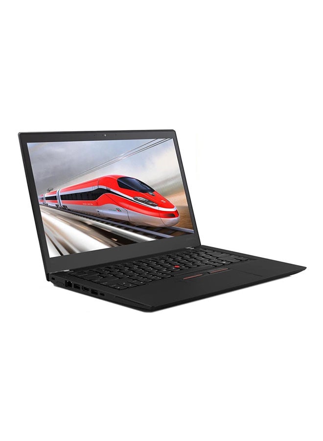 Lenovo - Renewed - Thinkpad T470s (2017) Business Laptop With 14-Inch Display, Intel Core i7 Processor/7th Gen/8GB RAM/256GB SSD/Intel HD Graphics 620 With Keyboard English/Arabic Black - Image 1