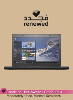 Lenovo Renewed - Thinkpad T460S (2016) Laptop With 14-Inch Display, Intel Core i5 Processor/6th GEN/8GB RAM/256GB SSD/Intel HD 520 Integrated Graphics English/Arabic Black  - Image 1