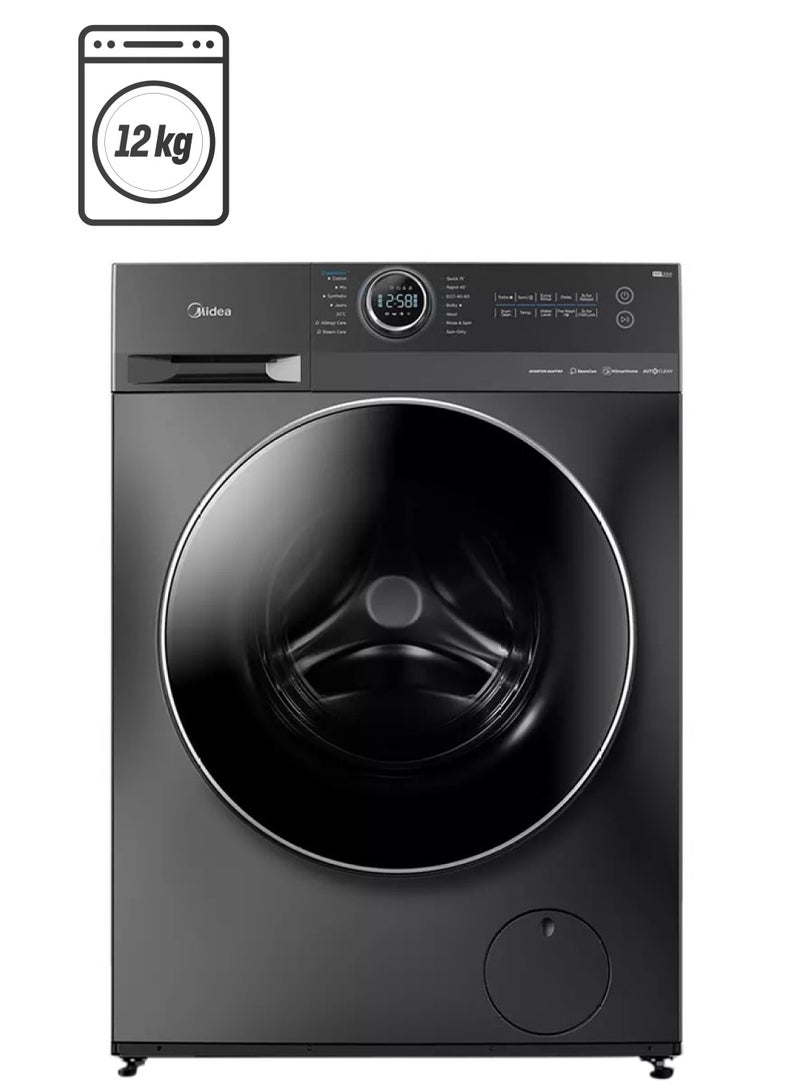 مديا غسالة تحميل أمامي سعة 12 كجم MF200W120W/T-SA تيتانيوم - Image 1