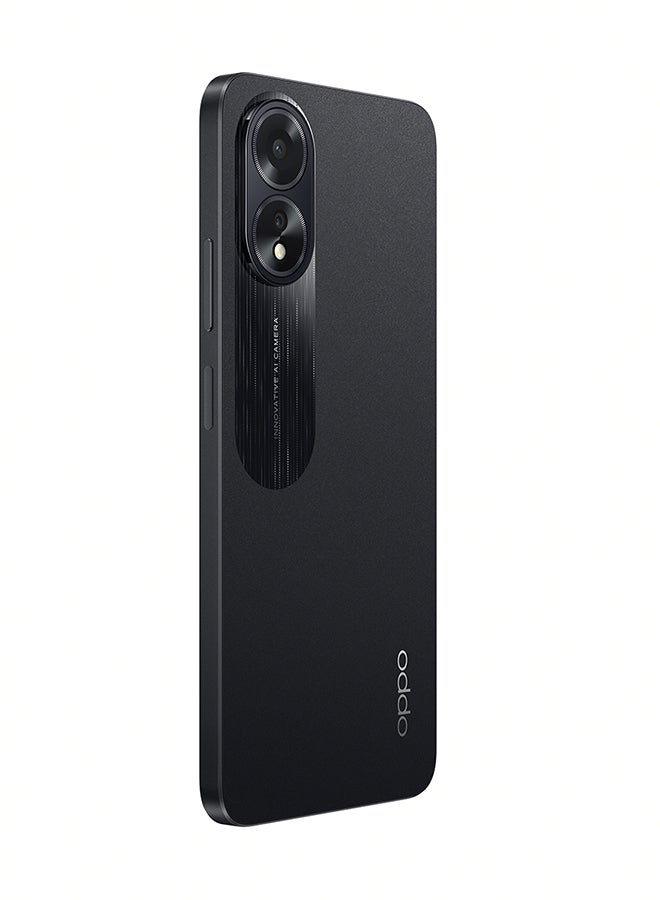 OPPO - A18 Dual SIM Glowing Black 4GB RAM 64GB 4G LTE - Middle East Version - Image 1