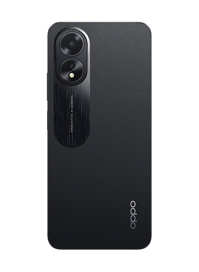OPPO - A18 Dual SIM Glowing Black 4GB RAM 64GB 4G LTE - Middle East Version - Image 1