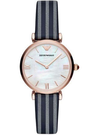 Women's Analog Round Shape Leather Wrist Watch AR11224 - 32 Mm - pnsku/N70016318V/45/_/1698308759/4bdf000d-1d35-414b-a67c-bb183a6e95c2