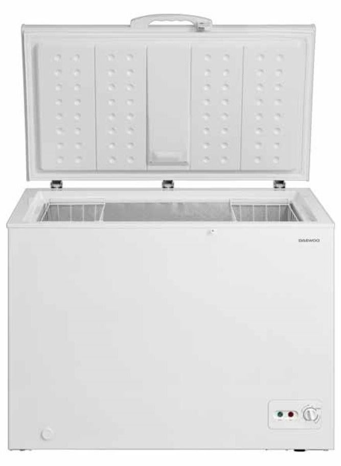DAEWOO Chest Freezer 295 Liters 300 W DW-DCF-384W White - Image 2