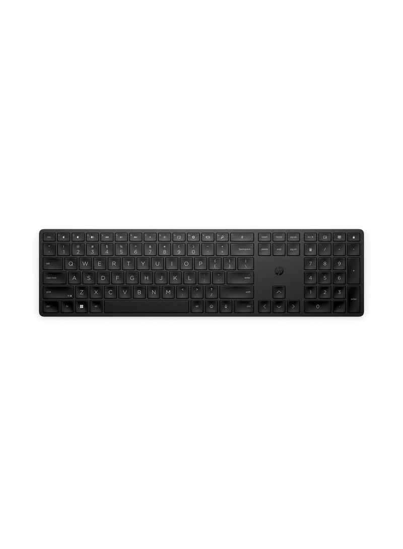 HP 450 Wireless Programmable Keyboard Arab Black  - Image 1