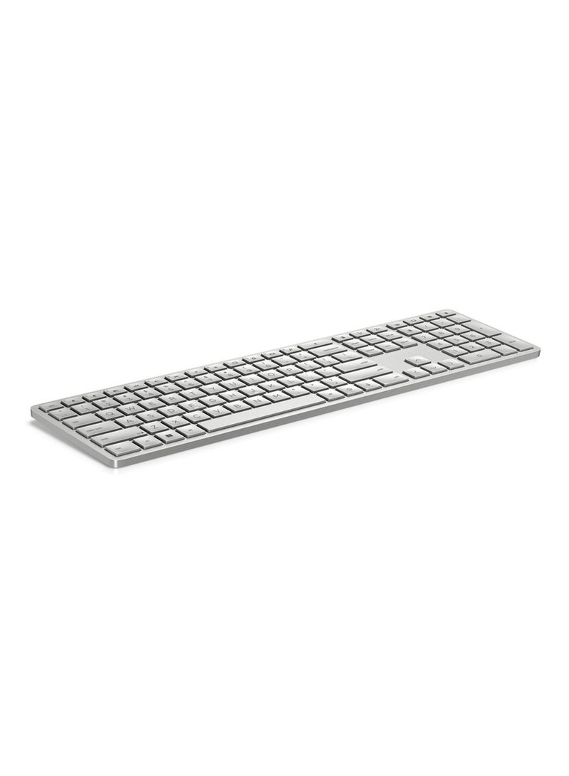 HP 970 Programmable Wireless Keyboard Arab White  - Image 3