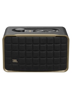 JBL Authentics 200 Smart Home Speaker with Wi-Fi Bluetooth Black Black