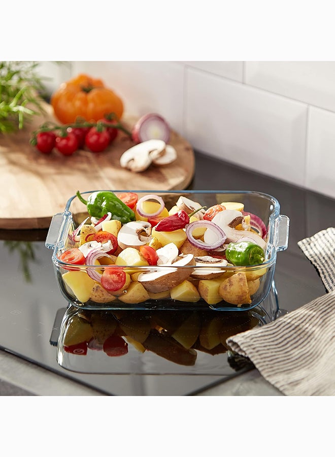 PYREX - Pyrex-Essentials Roaster Rectangle 3.7L Transparent 40cm - Image 1
