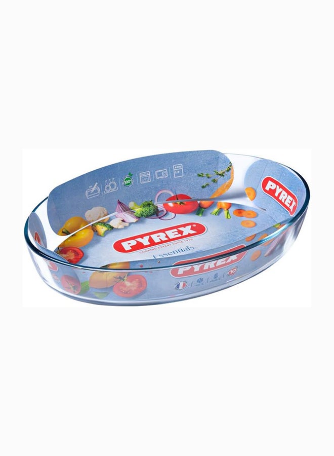 PYREX - Pyrex Essentials Roaster Oval 3.0L Transparent 35 x 24 cmcm - Image 1