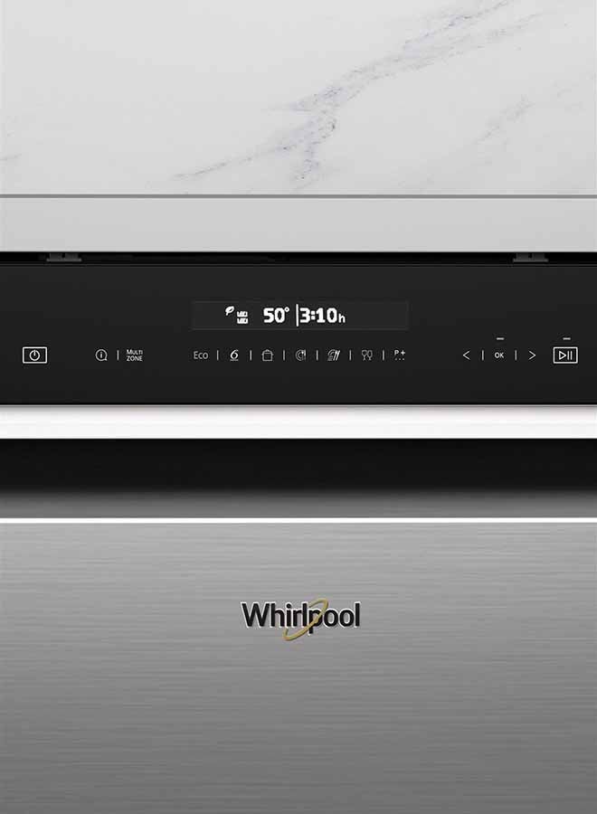 Whirlpool Dishwasher 10 Programs 15 Place Settings Silver WFP5P31PLGTX Silver - Image 2