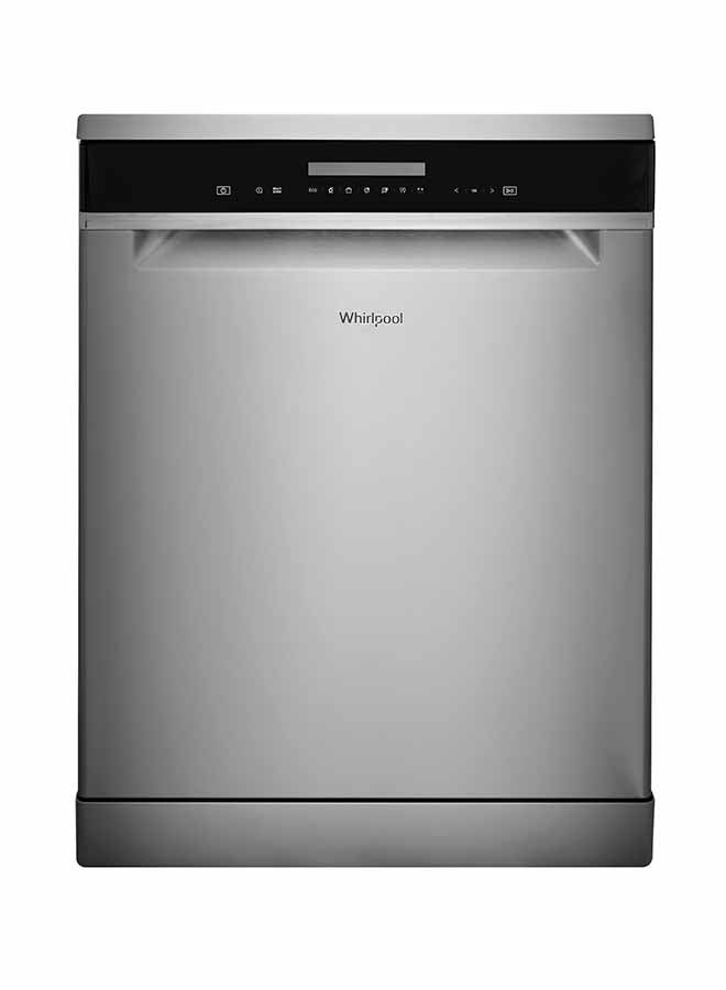 Whirlpool Dishwasher 10 Programs 15 Place Settings Silver WFP5P31PLGTX Silver - Image 1