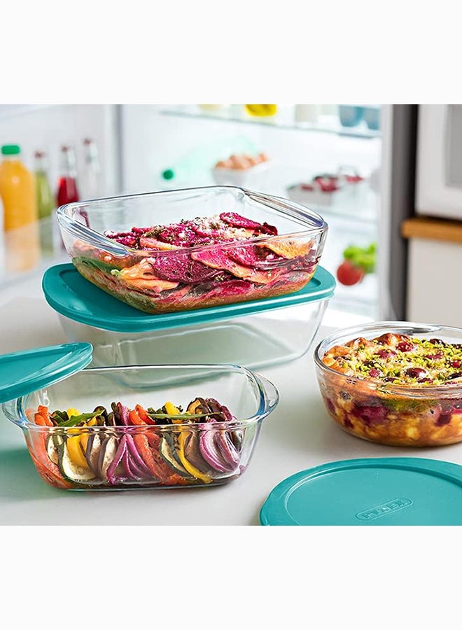 PYREX Pyrex Cook&Store Oval With Lid XL 3.1L Transparent 35 x 24 x 6 cmcm  - Image 3