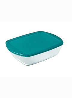 Pyrex Cook&Store Rectangle with Lid 2.5L Transparent 28 x 20 x 8 cmcm - pnsku/N70016491V/45/_/1697783539/a9e46172-cf24-49e0-bca8-da42ee87519d