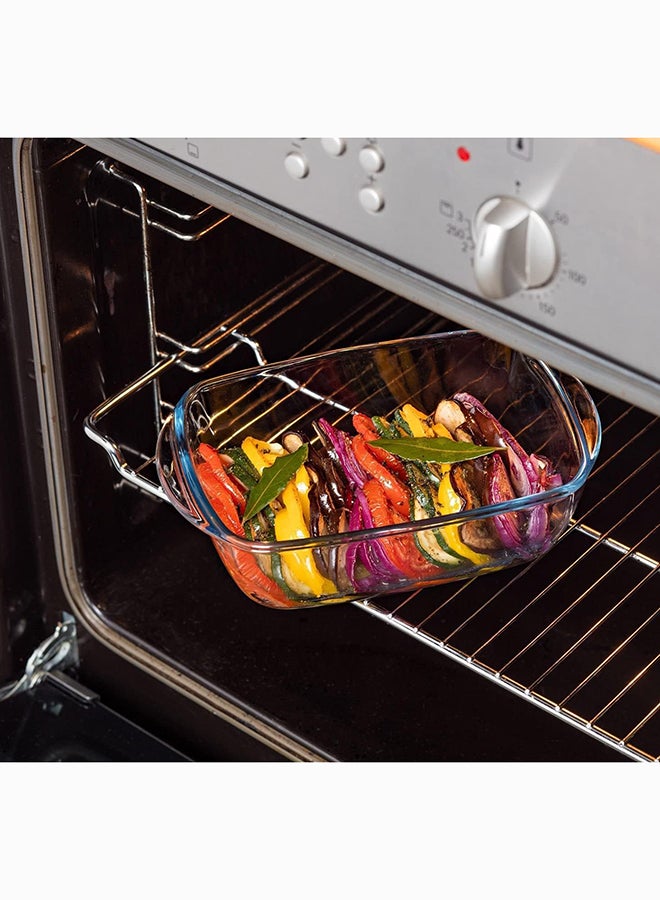 PYREX Pyrex Cook&Store Rectangle with Lid 2.5L Transparent 28 x 20 x 8 cmcm  - Image 5