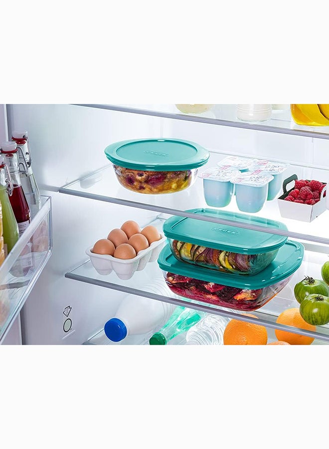 PYREX Pyrex Cook&Store Rectangle with Lid 2.5L Transparent 28 x 20 x 8 cmcm  - Image 2