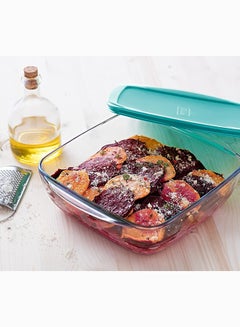 Pyrex Cook&Store Rectangle with Lid 2.5L Transparent 28 x 20 x 8 cmcm - pnsku/N70016491V/45/_/1697783542/adc355f5-d298-4823-8418-4348ff1cf4fd