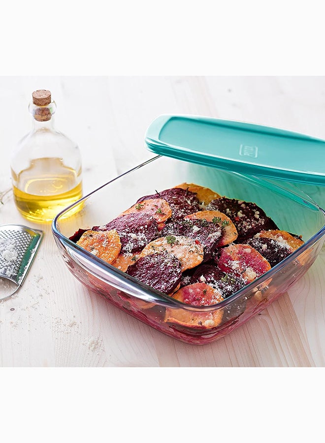 Pyrex Cook&Store Rectangle with Lid 2.5L Transparent 28 x 20 x 8 cmcm