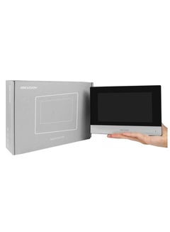 HIKVISION DS-KH6320-WTE1 Video Intercom Indoor Station, 7" TFT Touch Screen, 1024x600 Resolutions, Omnidirectional Mic, Wi-Fi & RJ-45 10/100 Mbps Ethernet | DS-KH6320-WTE1  - Image 2
