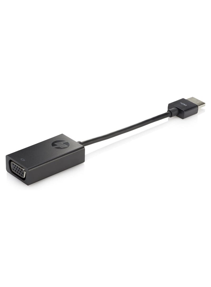 HP - HDMI To VGA Adapter Black - Image 1
