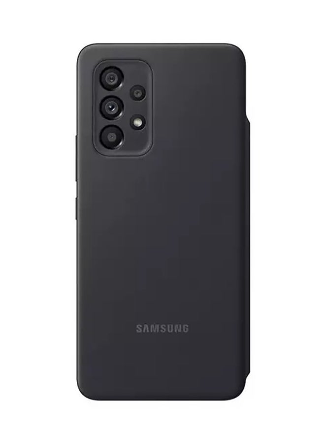 Samsung Galaxy A53 Smart S View Wallet Cover Black - Image 2