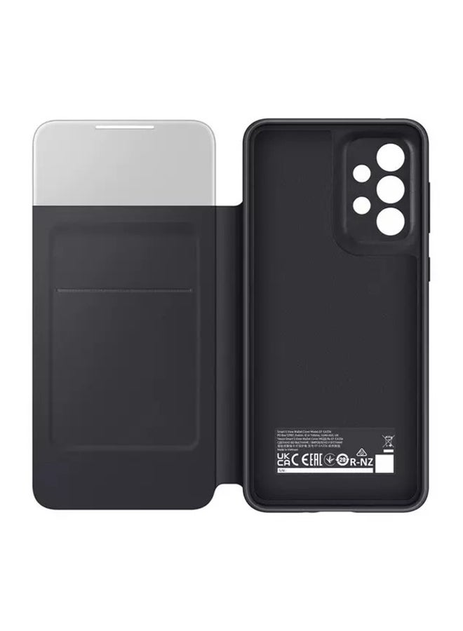Samsung Galaxy A33 Smart S View Wallet Cover Black - Image 2
